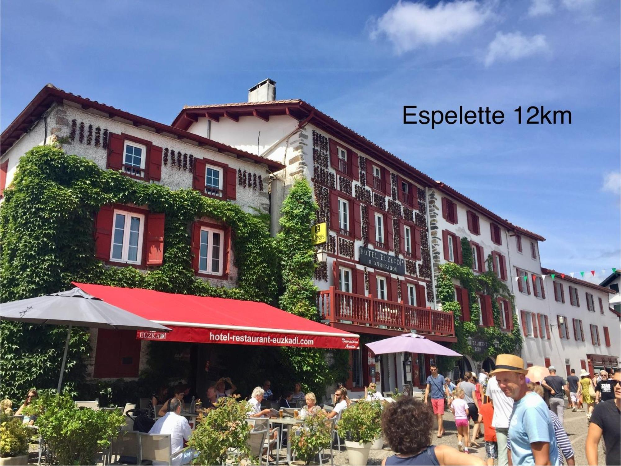 Baskoparadis I Eco-Gites I Calme I Vue I Anes I Jardin I Montagne I Nature Louhossoa Exterior photo